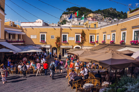 From Sorrento: Capri and Blue Grotto Boat Tour