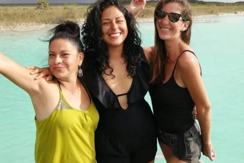 Bacalar: Beach Club, Pontoon Tour, and Kayaking Adventure