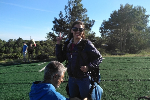 Tarragona: paragliden over het Mussara-gebergte