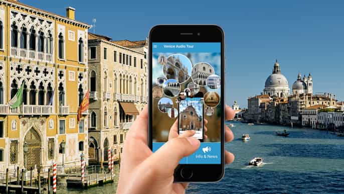 venice digital smartphone audioguide tour