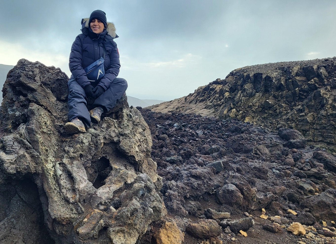 Vandretur på Fagradalsfjall-vulkanen – lille gruppe med lokal guide