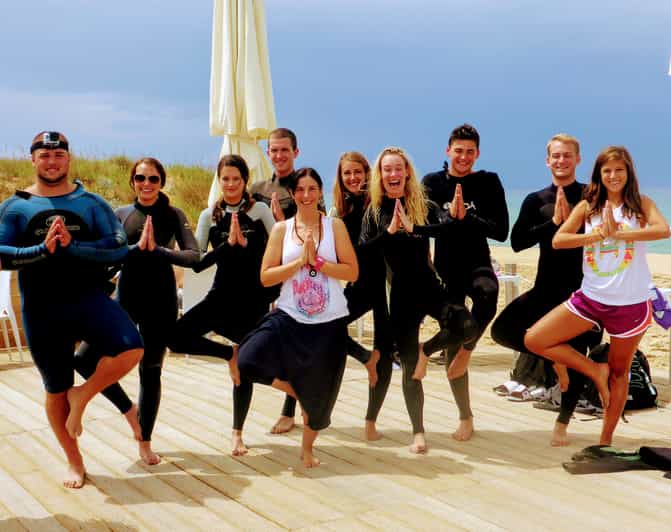 Surfing and Yoga in Lisbon GetYourGuide