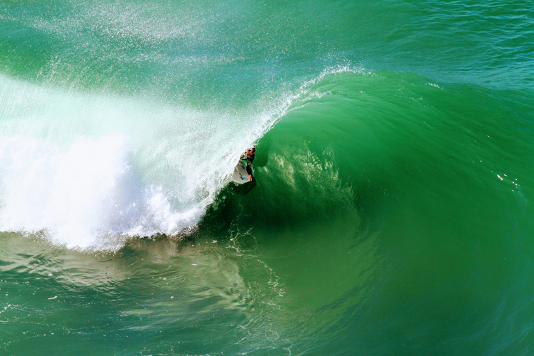 Lissabon: Bodyboard-Erlebnis4-stündiges Bodyboard-Abenteuer Costa da Caparica