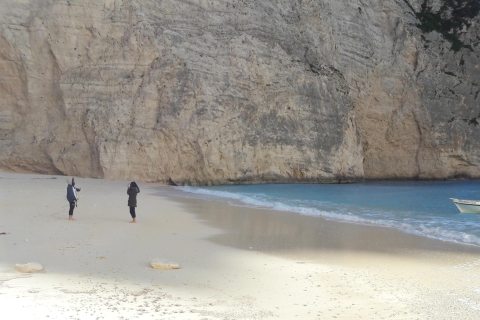 From St.Nikolaos: Boat Cruise to Navagio Beach & Blue Caves Private Boat Cruise