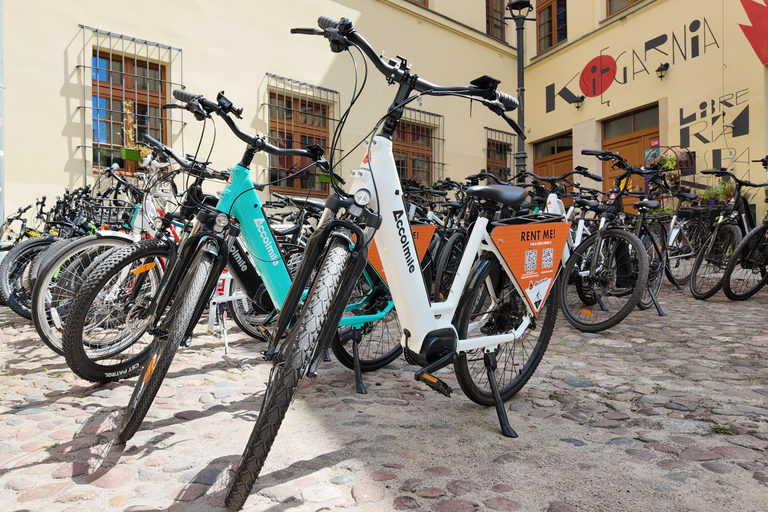 Hyr EBIKE- Utforska Wrocław på elektrisk cykelHyr Ebike