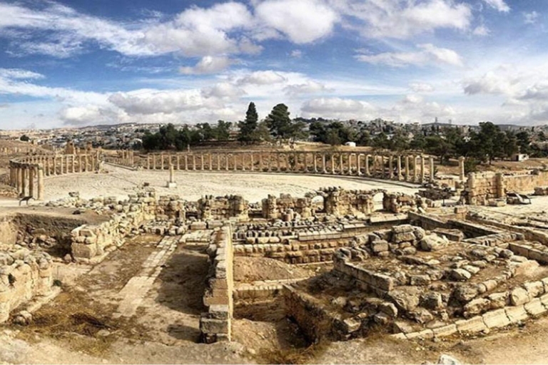 Visite privée de Jerash et Ajloun au départ d'AmmanVisite pour les détenteurs du Jordan Pass