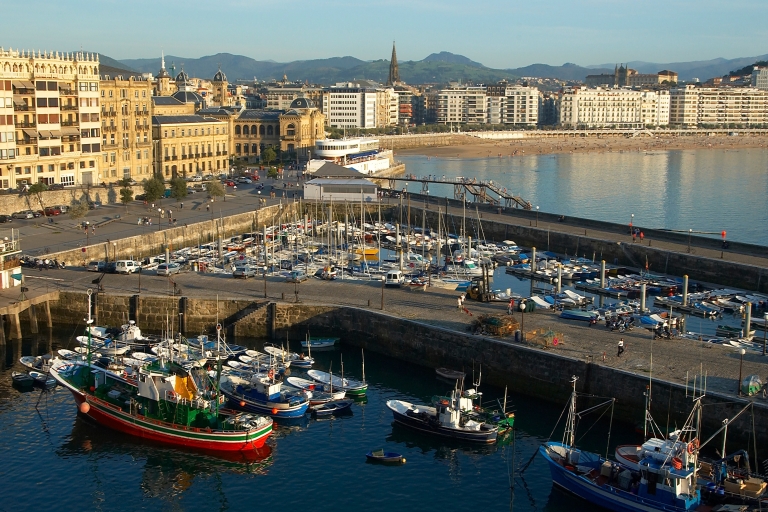 San Sebastián: 2-godzinna piesza wycieczka z Pintxo i drinka2-godzinna wycieczka piesza z Pintxo & Drink w języku hiszpańskim