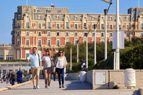 De Saint-Sébastien: Biarritz et journée sur la côte basque françaiseExcursion d'une journée en espagnol à Biarritz et sur la côte basque