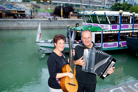 Vienna: Heurigen Cruise with Viennese Songs and Buffet