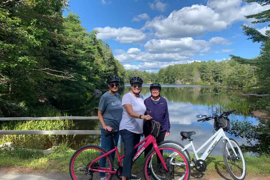 Boothbay Harbor: E-Bike-Tour mit Guide. Foto: GetYourGuide