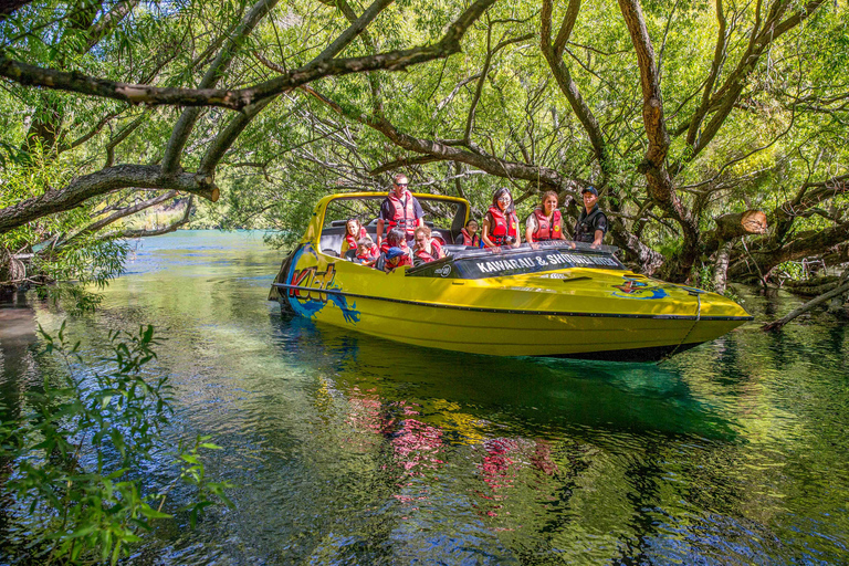 Queenstown: paseo en lancha motora por el río Shotover y el río Kawarau