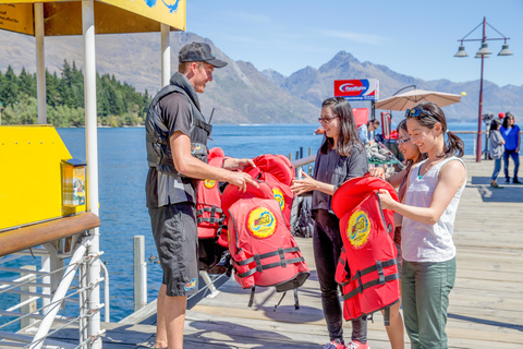 Queenstown: paseo en lancha motora por el río Shotover y el río Kawarau