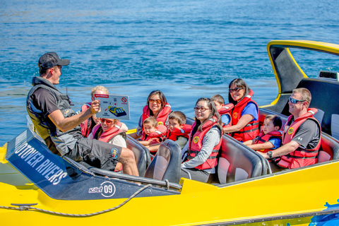 Queenstown: giro in motoscafo sul fiume Shotover e sul fiume KawarauQueenstown: Giro in barca sul fiume Shotover e sul fiume Kawarau