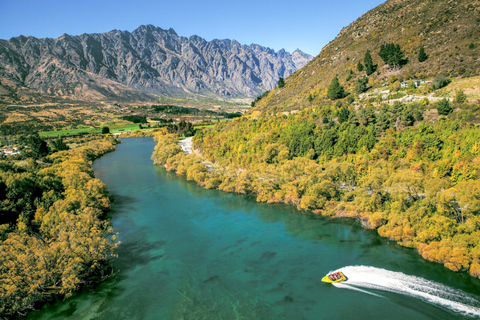 Queenstown: paseo en lancha motora por el río Shotover y el río Kawarau