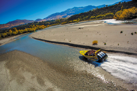 Queenstown: paseo en lancha motora por el río Shotover y el río Kawarau