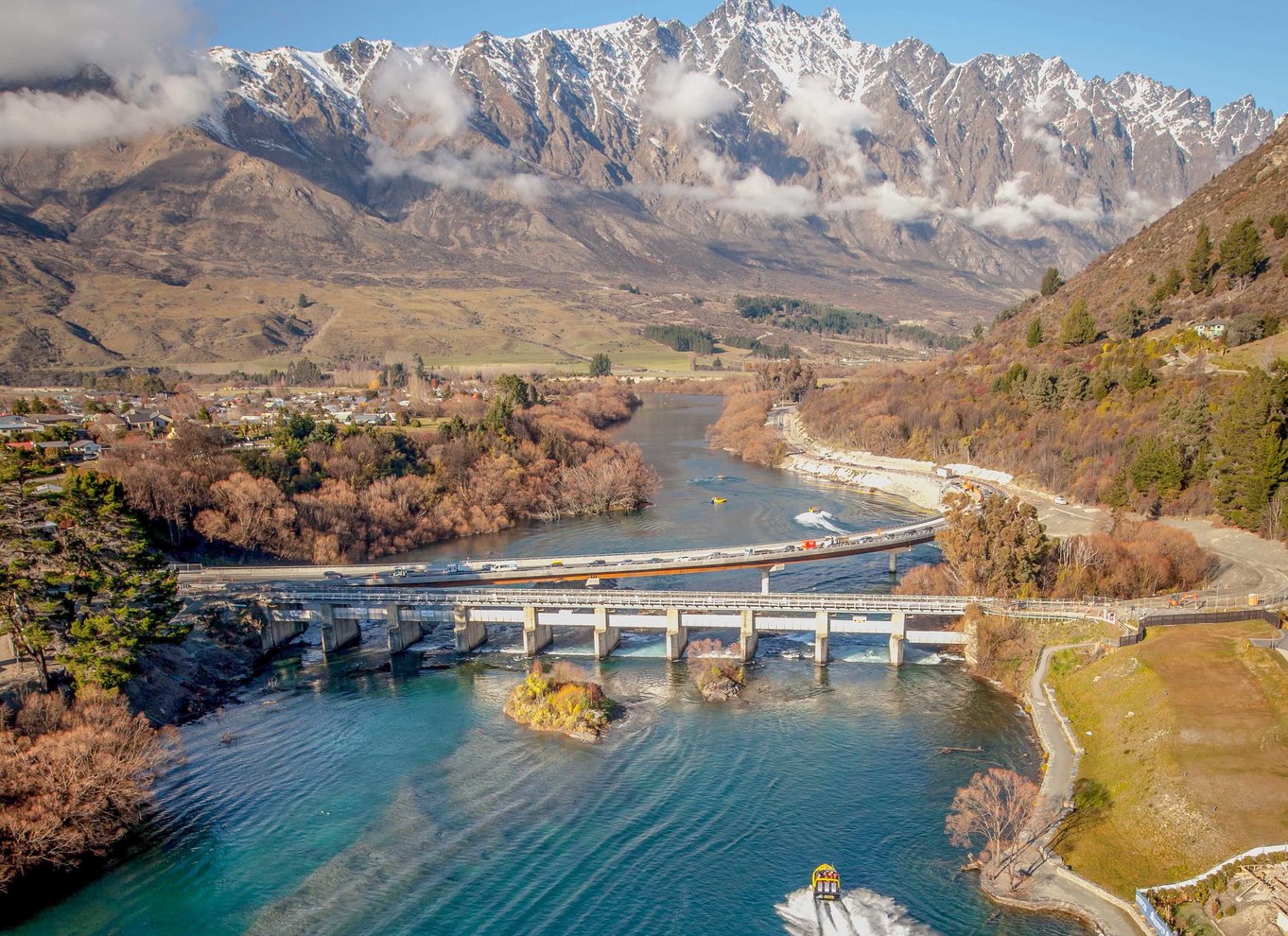 Queenstown: Shotover River og Kawarau River Jet Boat Ride
