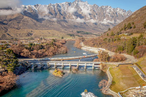 Queenstown: paseo en lancha motora por el río Shotover y el río Kawarau