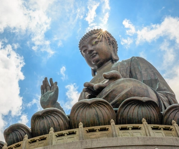 Big Buddha : Promenade en téléphérique NP360 avec coupe-file
