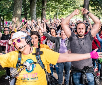 Edinburgh: Silent Disco Adventure Tour