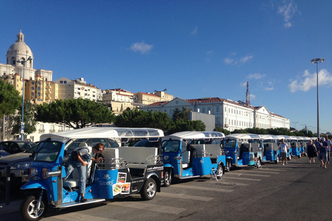 Lisbonne : visite privée du centre historique en tuk-tukOption standard