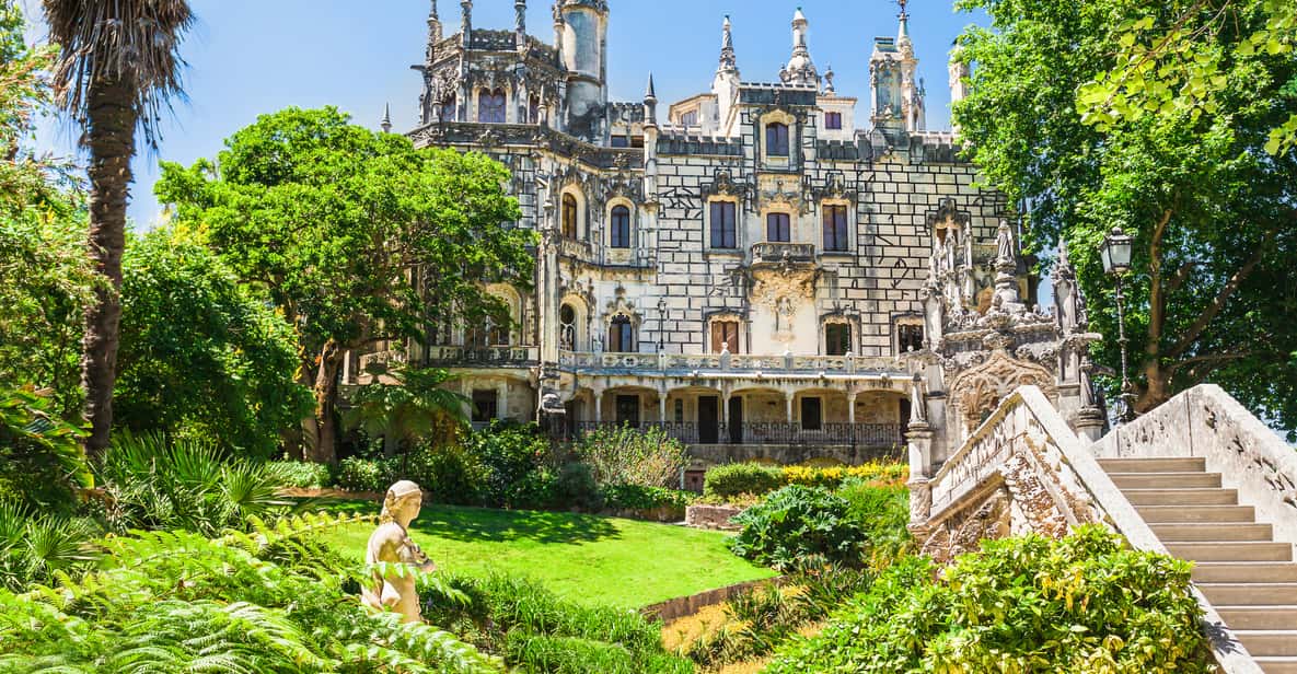 Fairytales locations in Portugal - Sintra Castle on hour driving from Lisbon