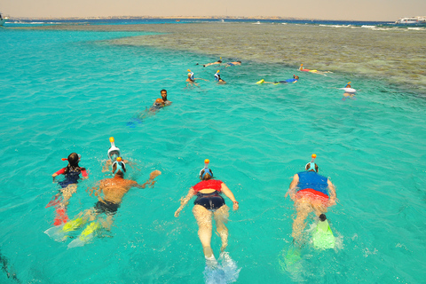 Hurghada : Observation des dauphins et plongée en apnée avec transfert privéExcursion avec transfert privé