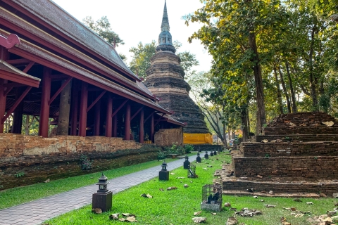 Depuis Chiang Mai : visite du temple blanc et Triangle d’orPetit groupe