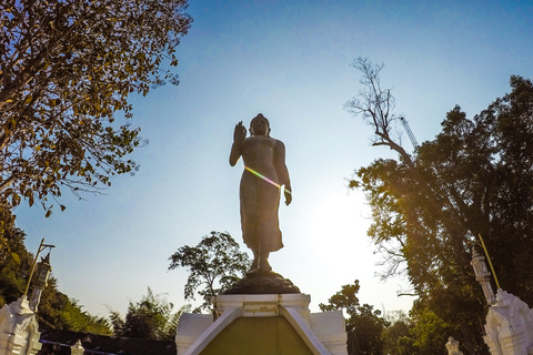 Depuis Chiang Mai : visite du temple blanc et Triangle d’orPetit groupe