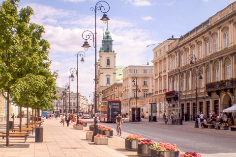 Varsovia: tour histórico en grupo con recogida y regresoVarsovia: tour histórico privado por la mañana con recogida