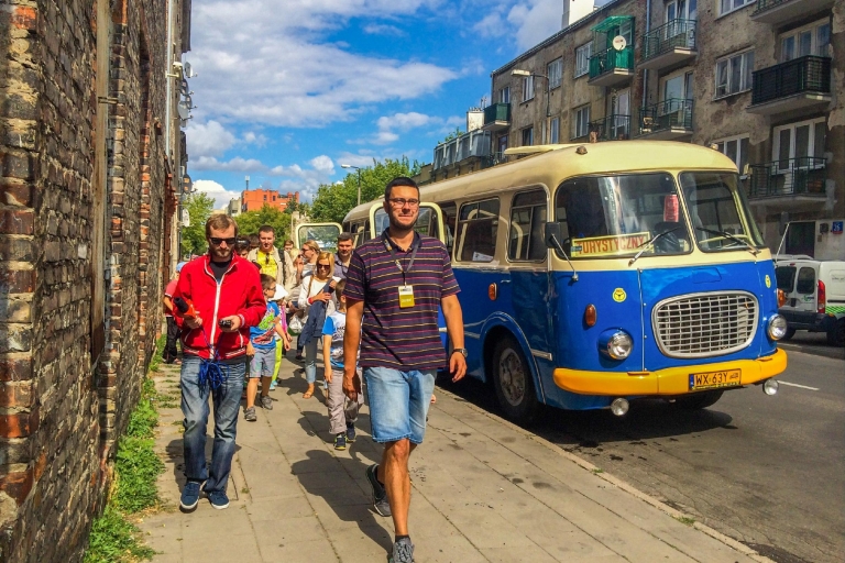 Varsovie : 2,5 heures du côté obscur - quartier Praga en bus rétro