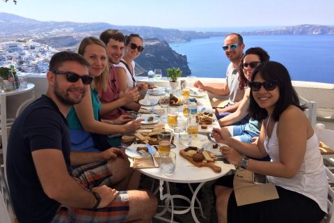 Fira: 4-Hour Walking Food Tour With Tastings