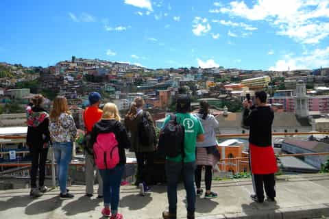 Tour de medio día a pie por el patrimonio mundial de Valparaíso