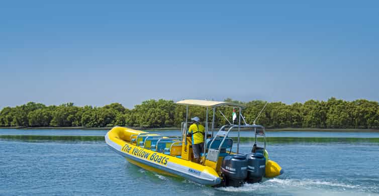 Abu Dhabi: 75-Minute Yas Island Sightseeing Speedboat Tour photo 6