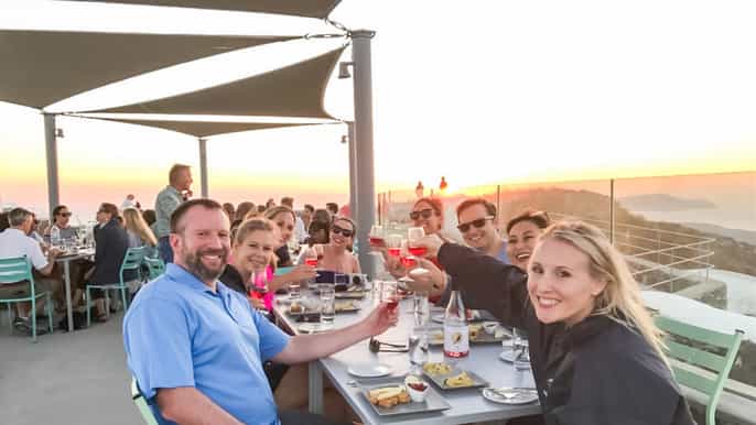 santorini 4hour sunset wine tour
