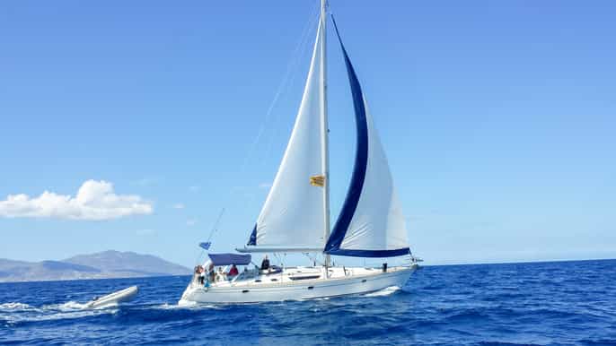 rhenia e delo crociera in yacht e tour guidato