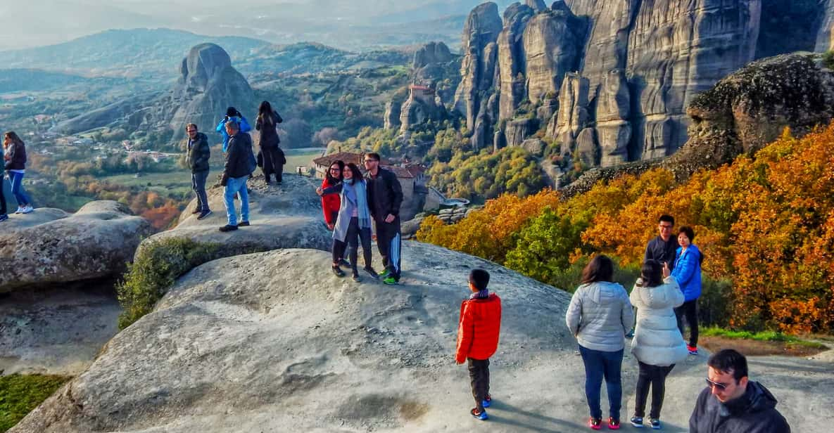 full day meteora tour from athens by train