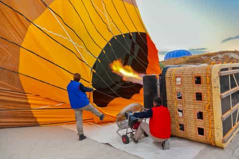 Hot Air Balloon Flight Over the Fairy Chimneys in Cappadocia