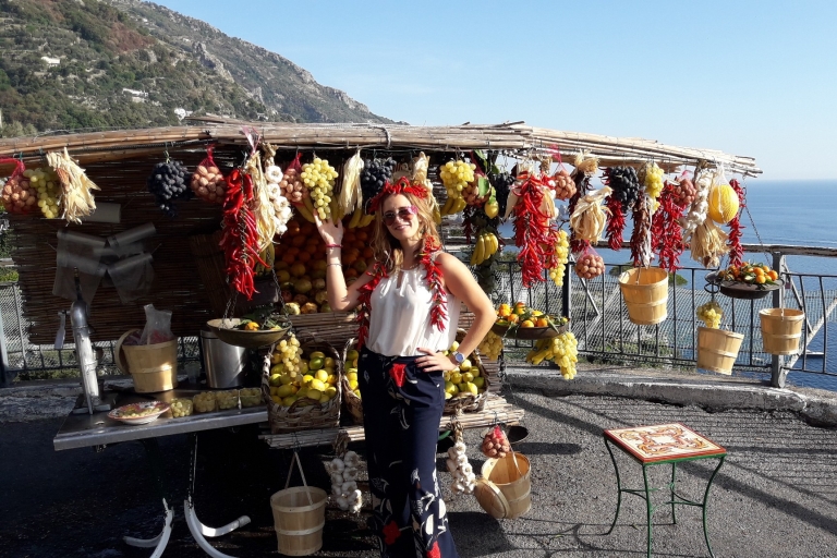 Nápoles: excursión en tierra en grupo pequeño por la costa de Amalfi