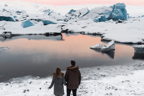 From Jökulsárlón: Crystal Blue Ice Cave Super Jeep Tour