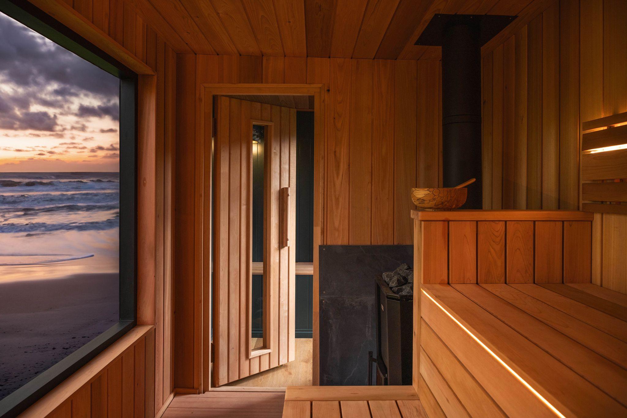 Sauna-Erlebnis mit Meerblick in Watergate Bay