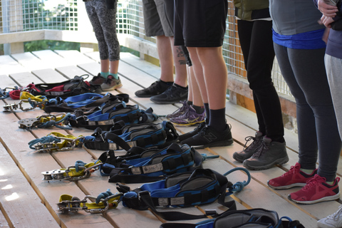 Queenstown: 1-stündige Zipline-Tour mit 2 Leinen und 21-Meter-FallQueenstown: 1-hZipline-Tour mit 2 Leinen und 21-Meter-Fall