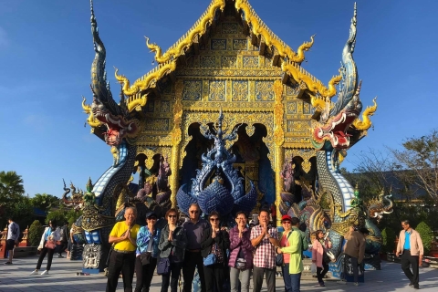 Chiang Rai: templo blanco privado de 2 días y triángulo doradoTour sin alojamiento