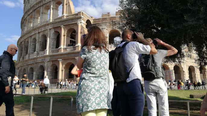 rome ancient city and colosseum private 3d virtual tour