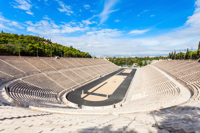 Atenas: Tour privado de día completo en limo-minivan