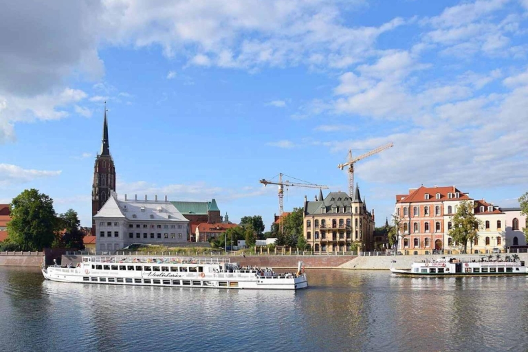 Wrocław: korte stadswandeling en cruise per luxe schip