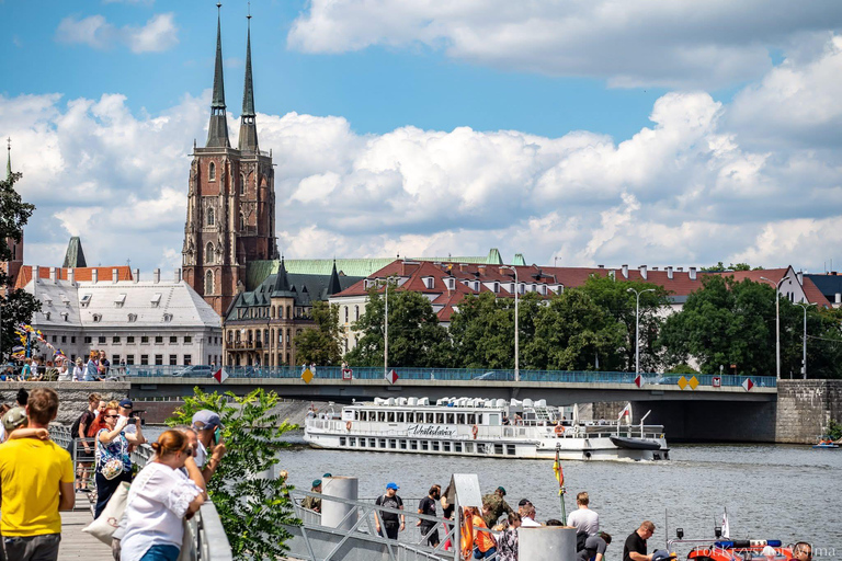 Wrocław: Panoramiczny rejs po Odrze statkiem Wratislavia
