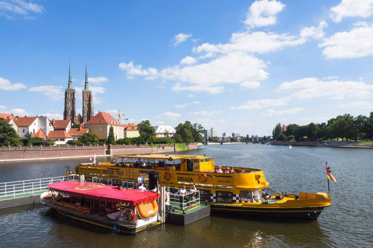 Wrocław: Short City Walk and Cruise