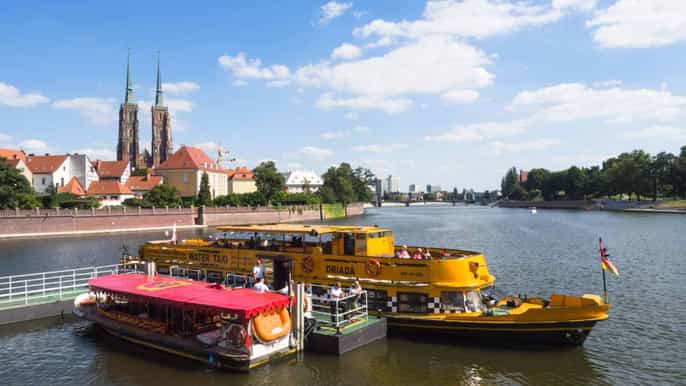wrocław short city walk and cruise