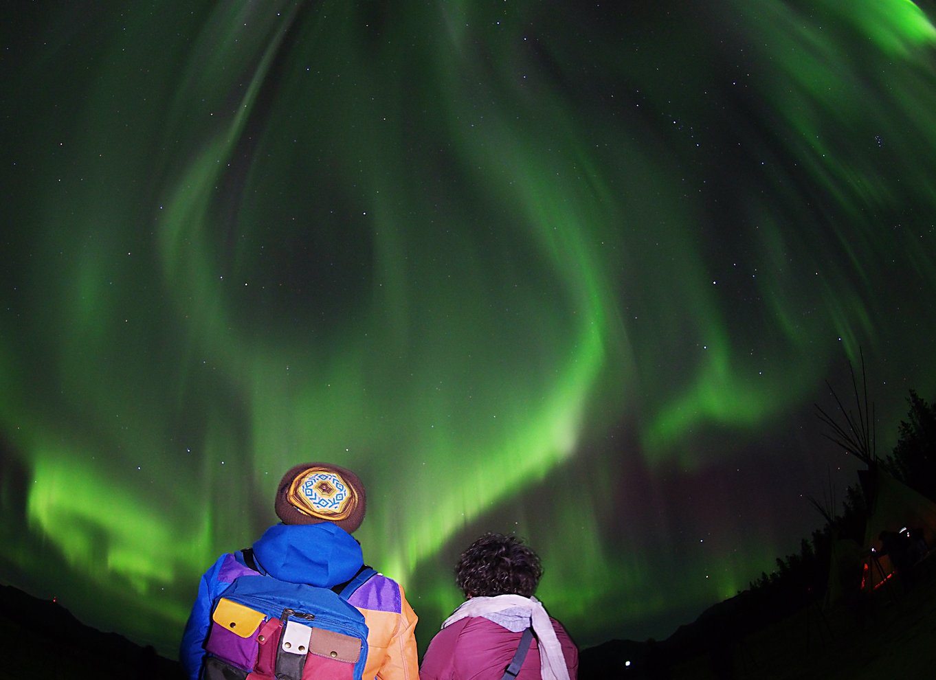 Yukon: Aurora Borealis aftentur for at se den sene aften