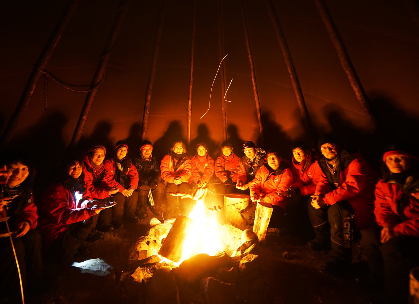 Yukon: Aurora Borealis aftentur for at se den sene aften